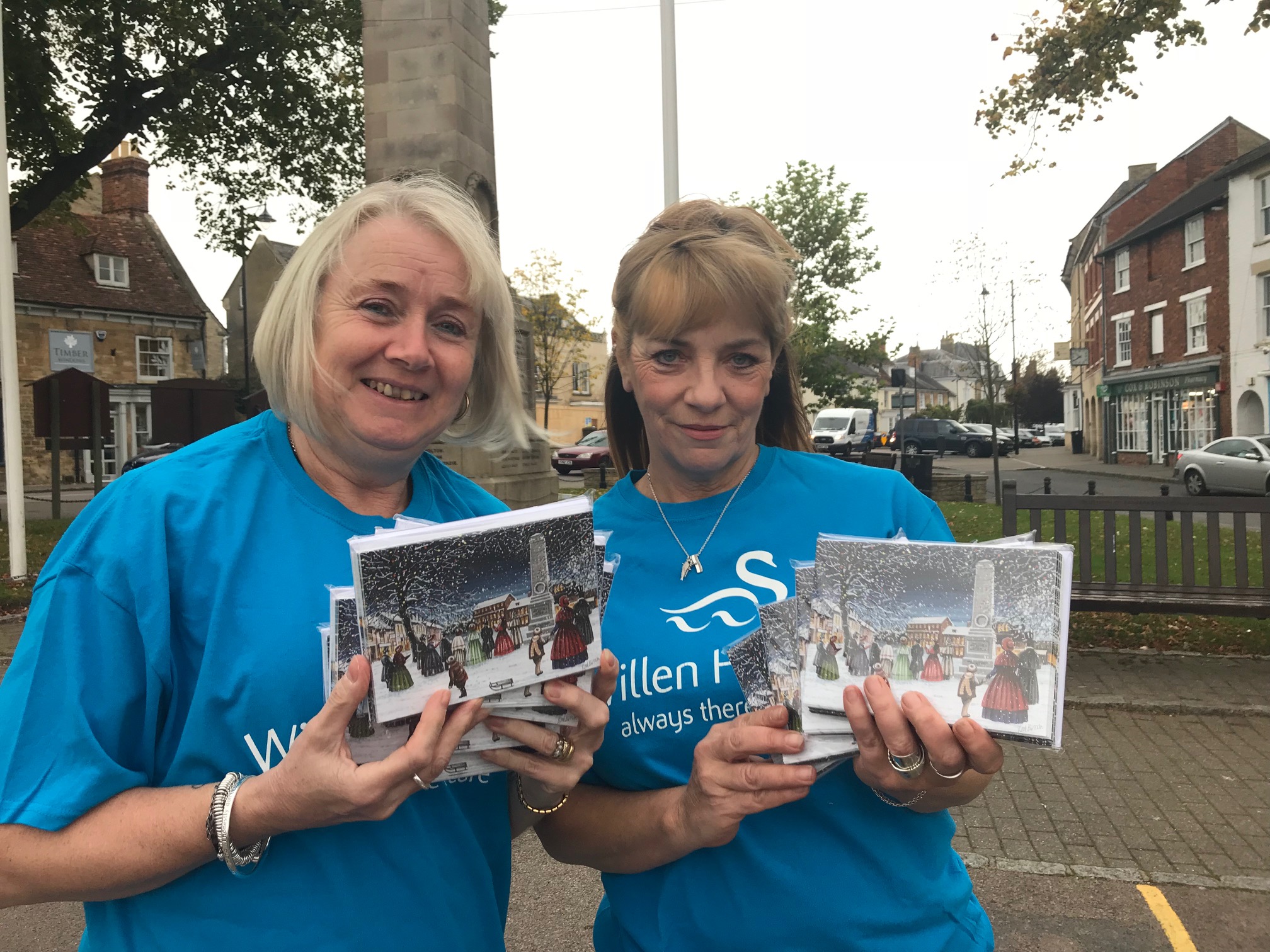 Willen Hospice launches Winter Scenes of Milton Keynes Christmas cards