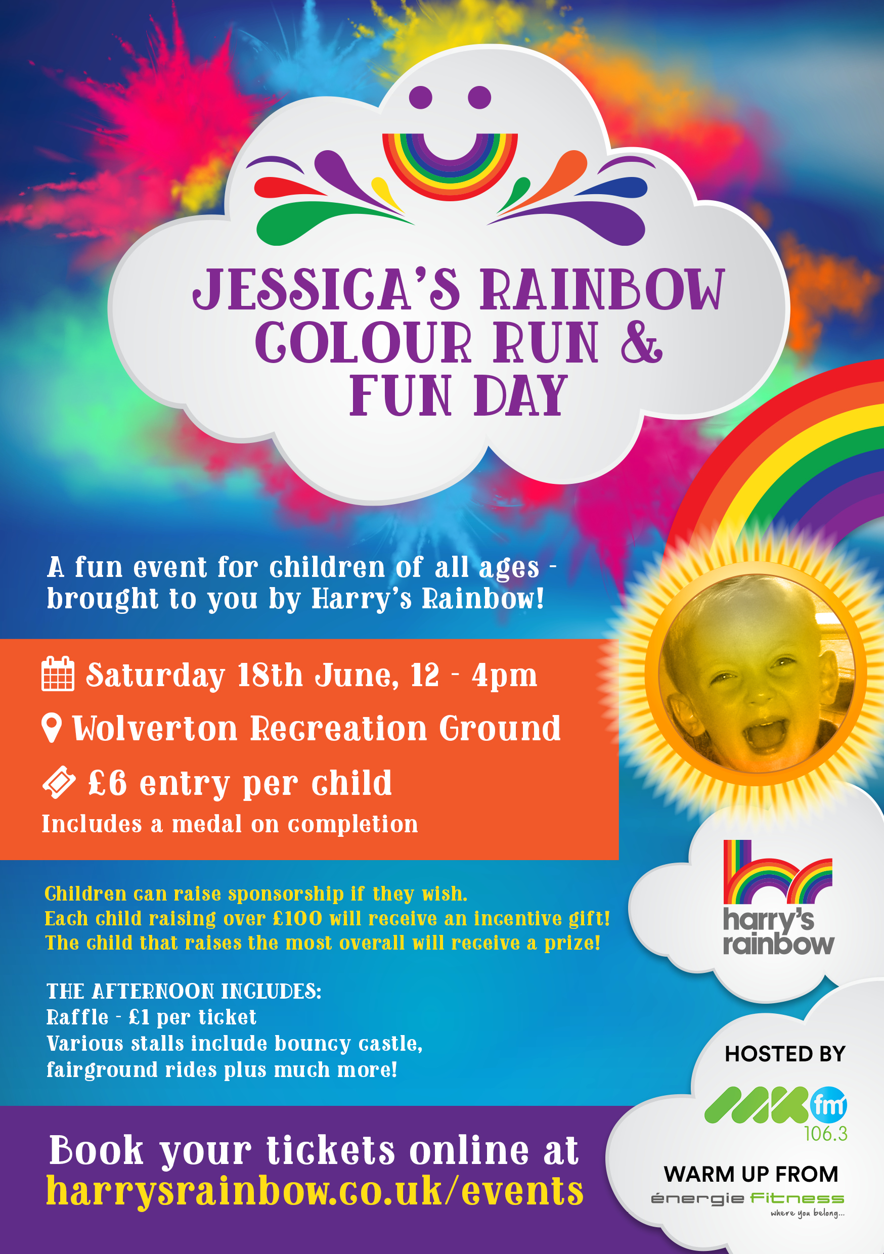 Jessica’s Rainbow Colour Run 2022