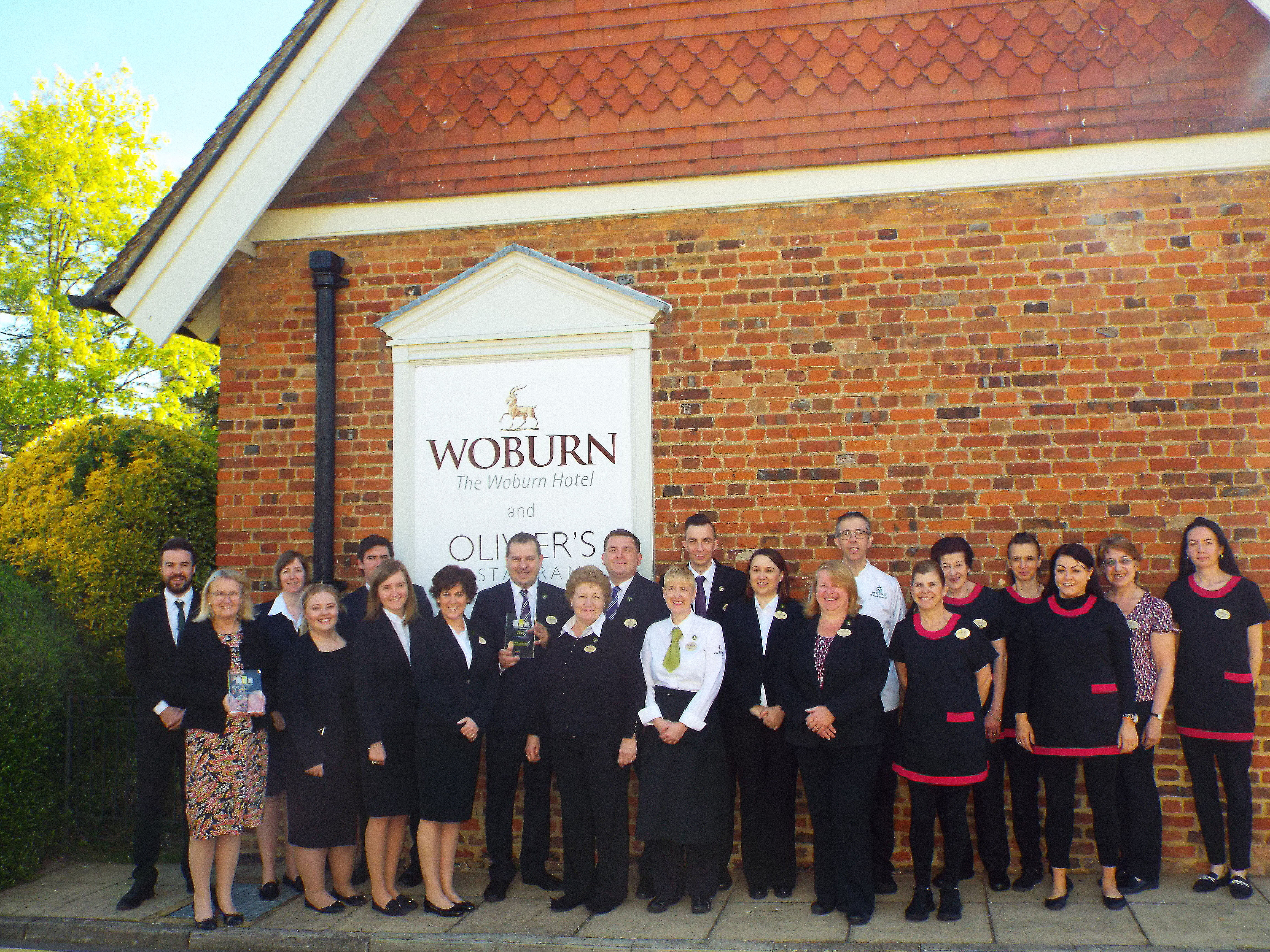 The Woburn Hotel & Olivier’s restaurant wins public vote at Bedfordshire SME Business Awards