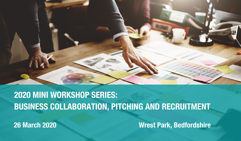 2020 Mini workshop series: business collaboration, pitching and recruitment