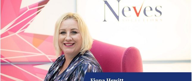 Fiona Hewitt, Senior Associate and Head of Employment and Commercial Disputes