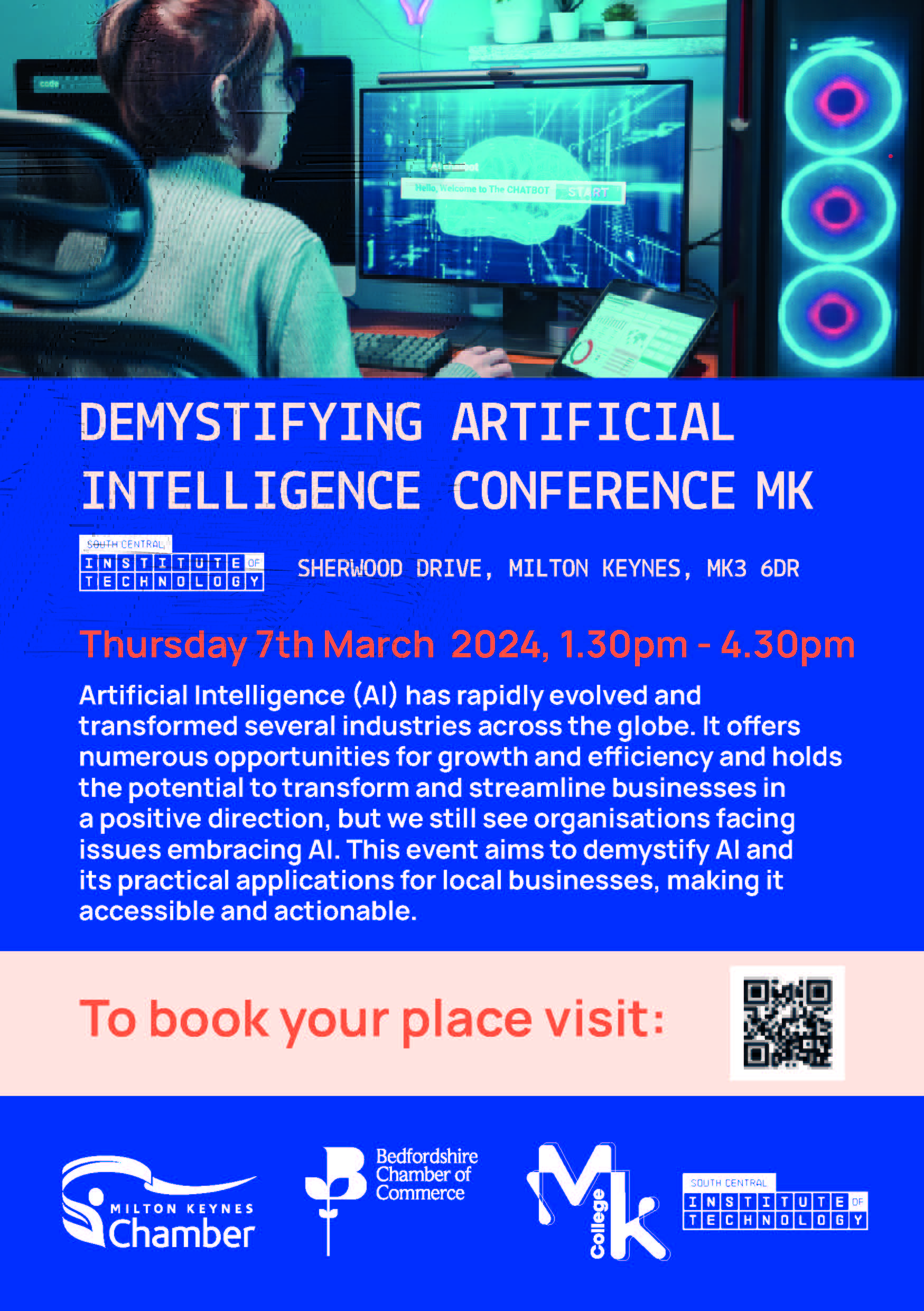 SCIoT to host free conference to Demystify AI for Milton Keynes businesses | Northamptonshire Chamber of Commerce