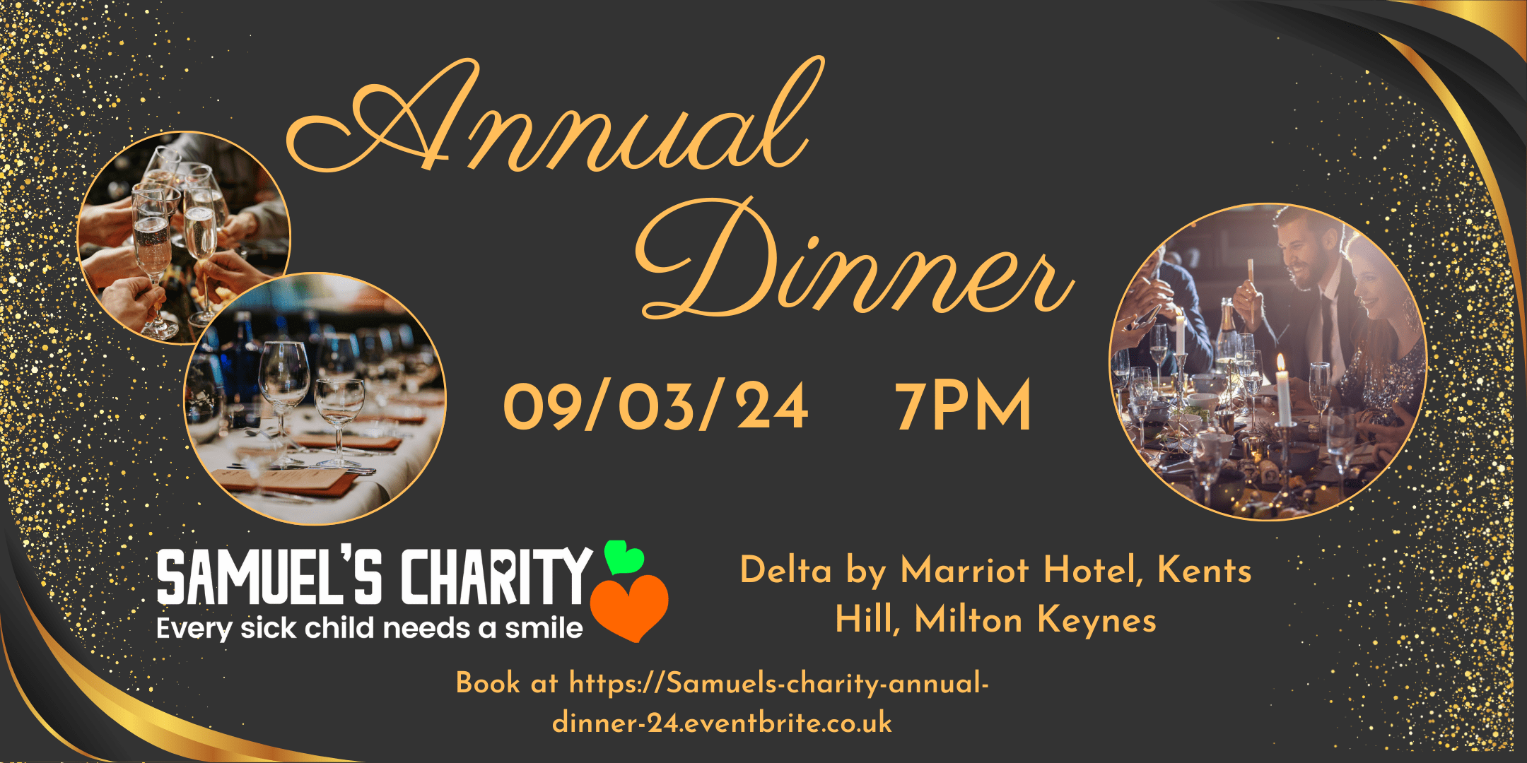 Annual Charity Dinner – Samuel’s Charity | Northamptonshire Chamber of Commerce