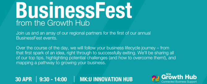 Growth Hub launch BusinessFest