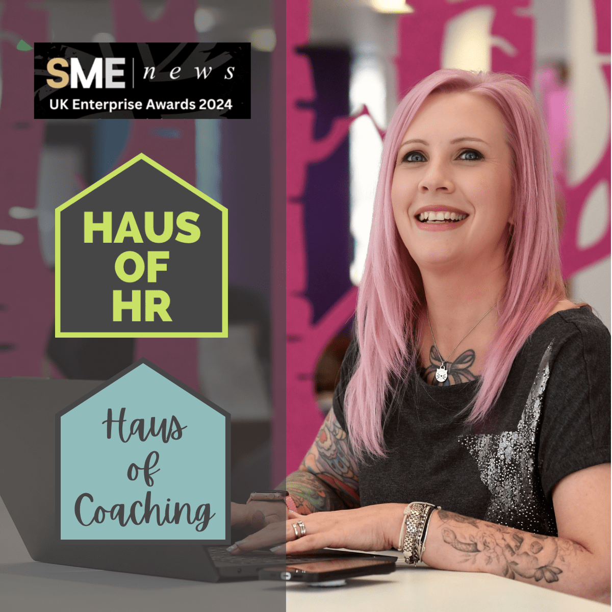 Haus of HR and Haus of Coaching named as HR & Coaching Business of the Year 2024 | Northamptonshire Chamber of Commerce