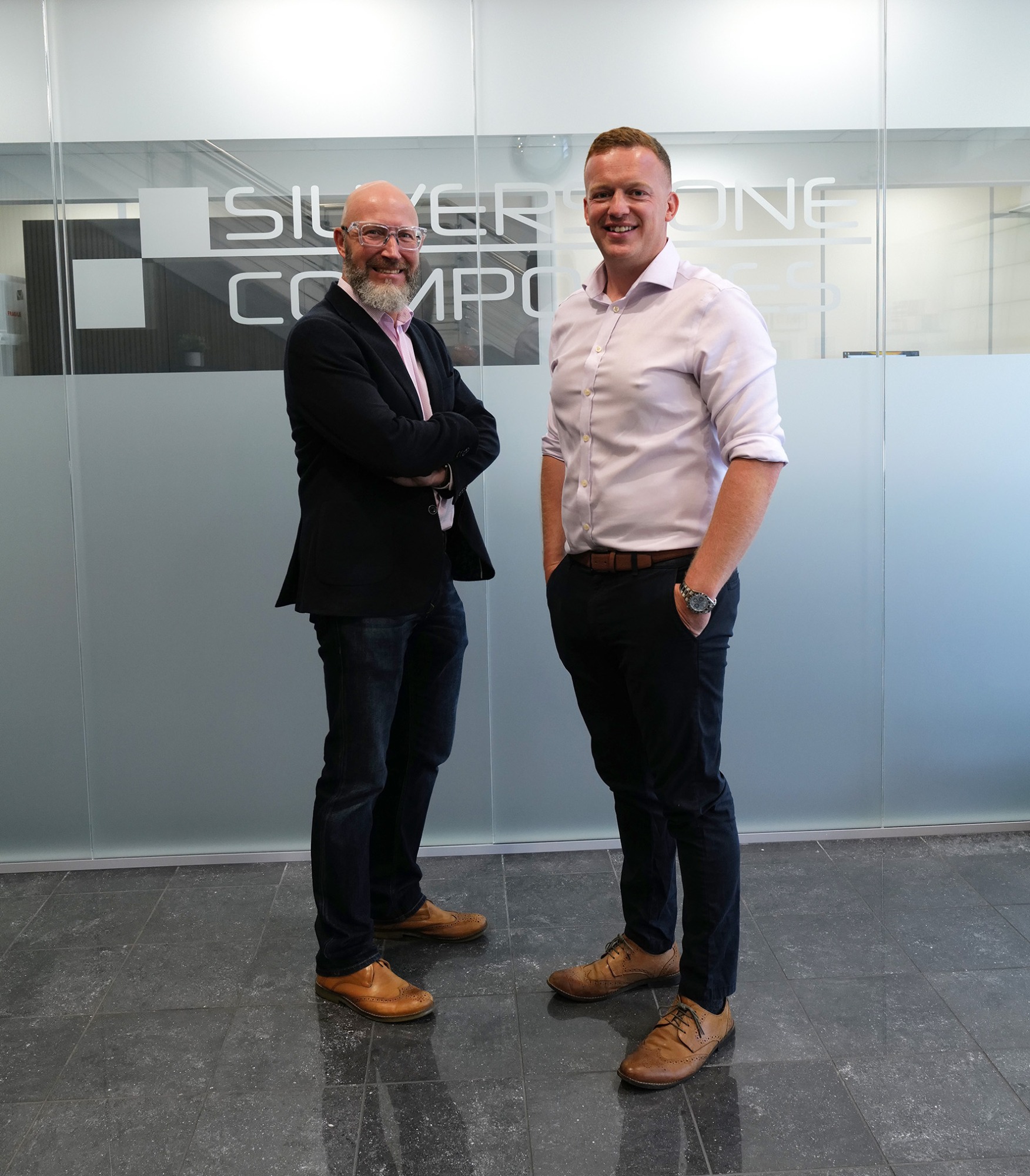 TC Group Stephen Henson and Silverstone Composites Marcus Trofimov
