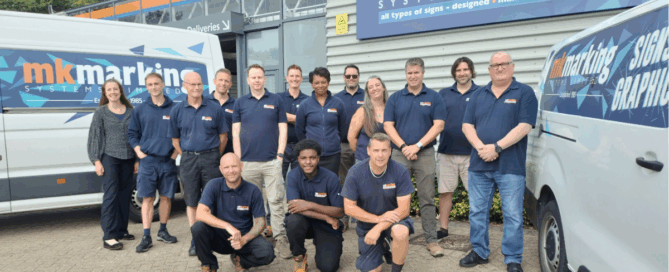 MK Marking Systems Team Photograph