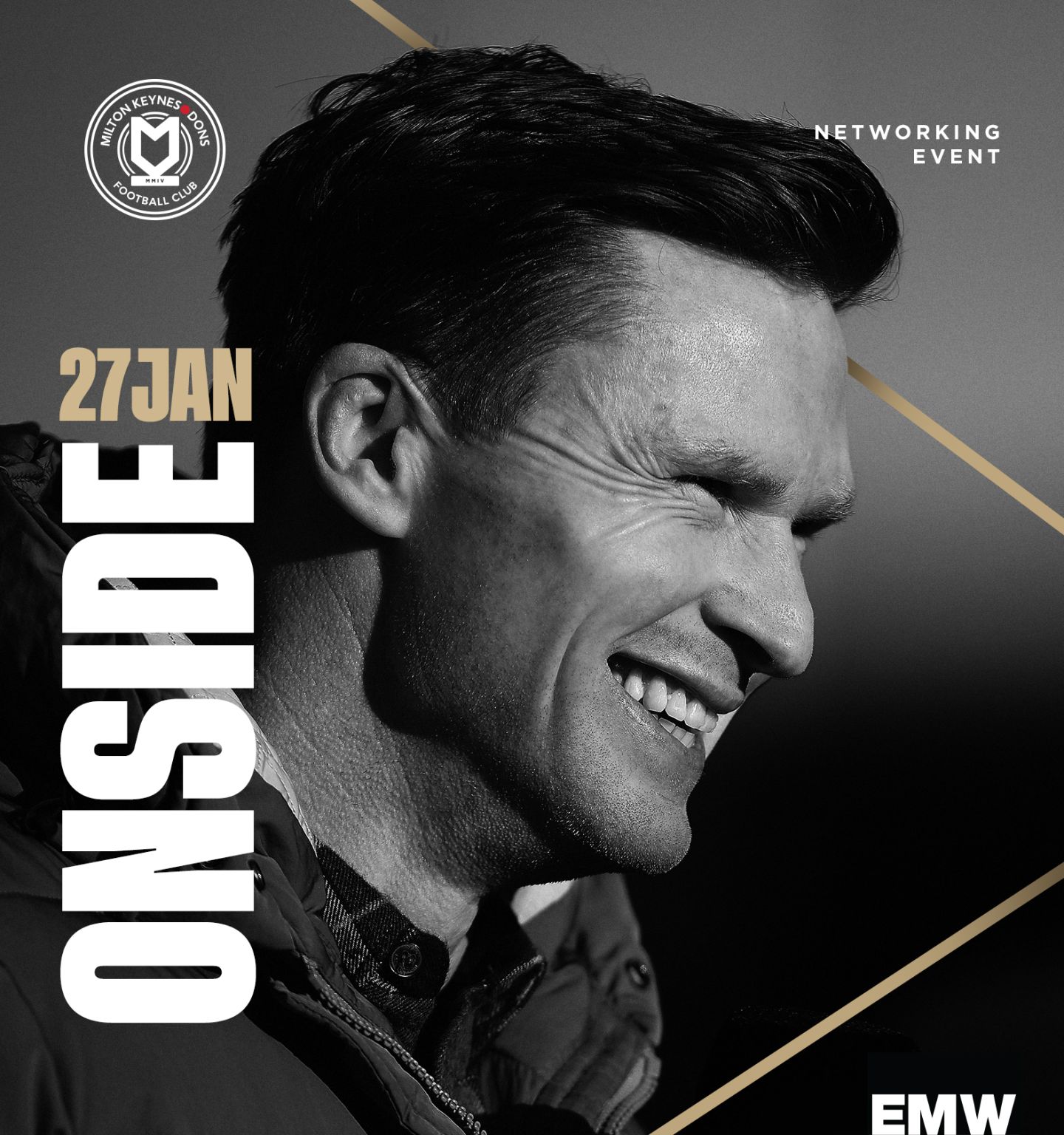 Chris Ashton Announced as Guest Speaker for Next Onside Networking Event at Stadium MK | Northamptonshire Chamber of Commerce