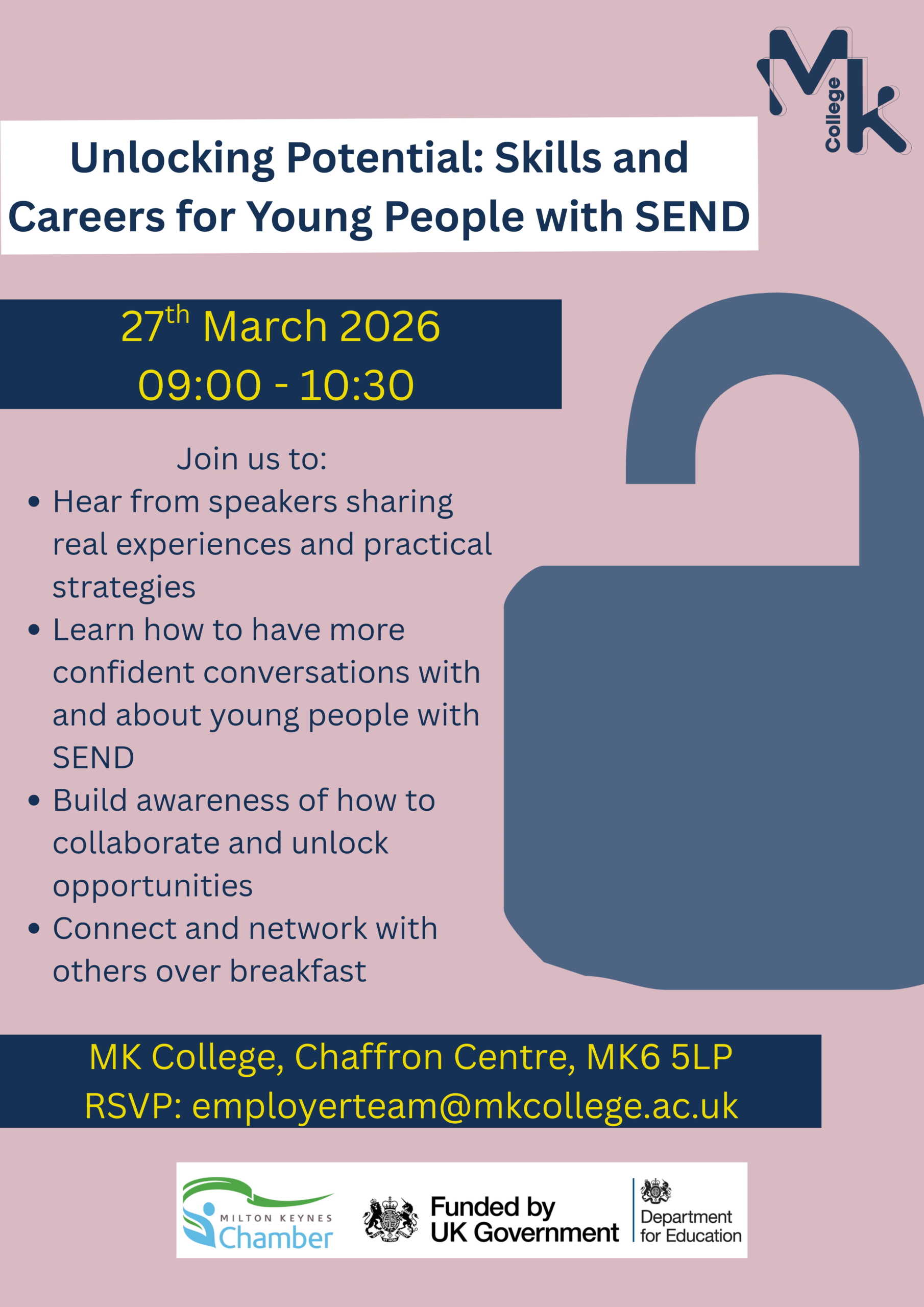 Unlocking Potential: Skills and Careers for Young People with SEND | Northamptonshire Chamber of Commerce