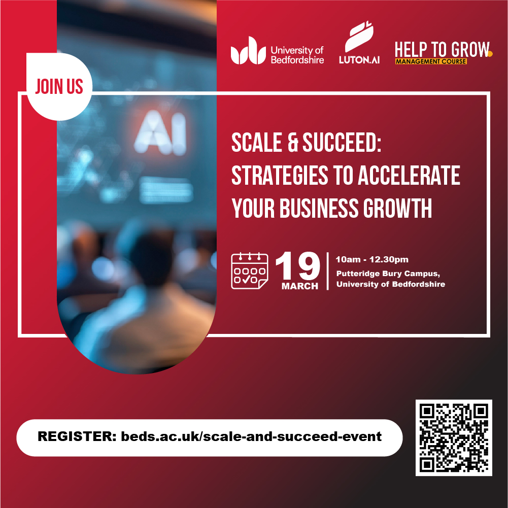 Scale & Succeed: Strategies to Accelerate Your Business Growth Event | Northamptonshire Chamber of Commerce