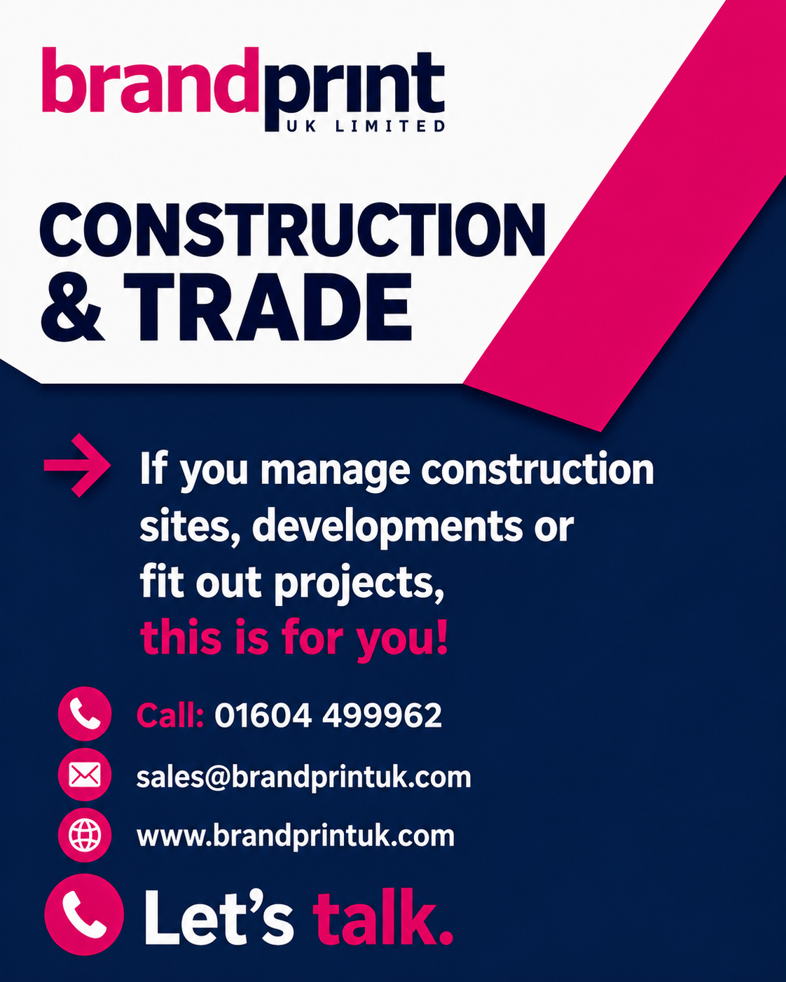 Construction, Housebuilding and Trade Print Services Across Northamptonshire, Milton Keynes and the UK | Northamptonshire Chamber of Commerce