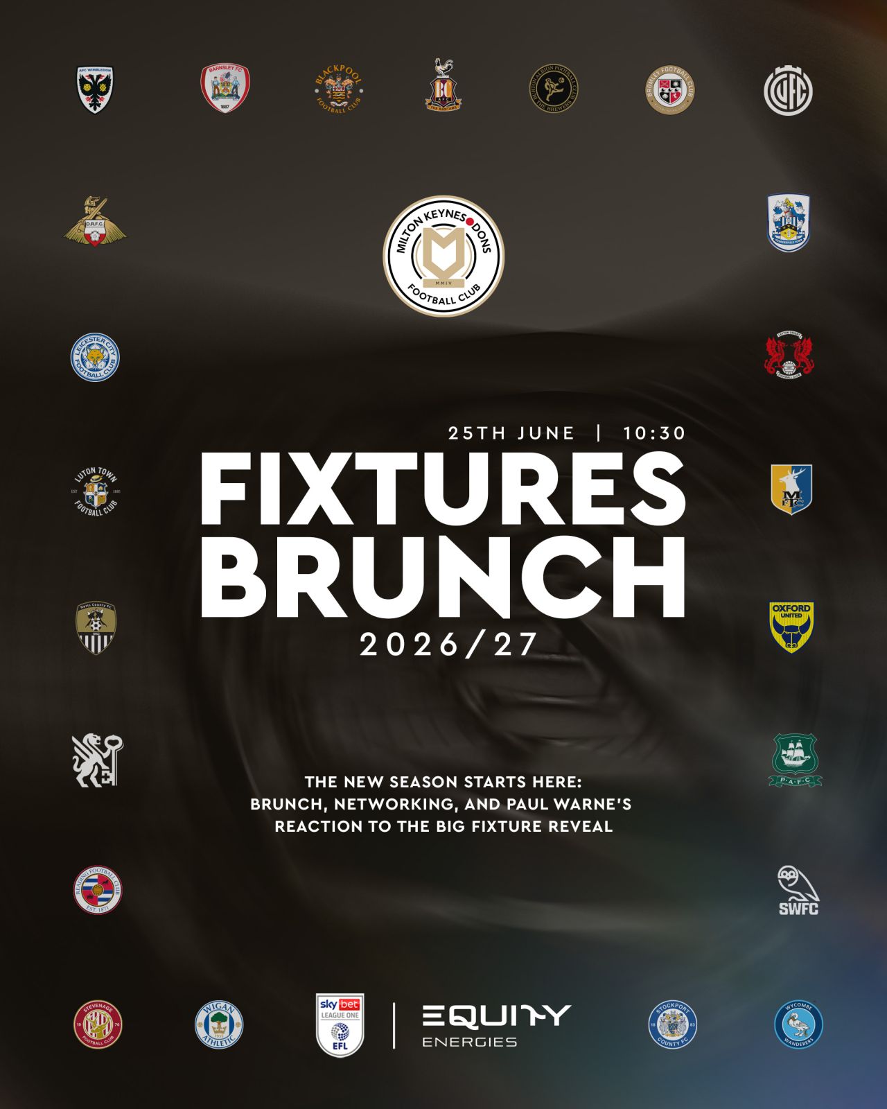 MK Dons’ Annual Fixtures Brunch for 26/27 | Northamptonshire Chamber of Commerce