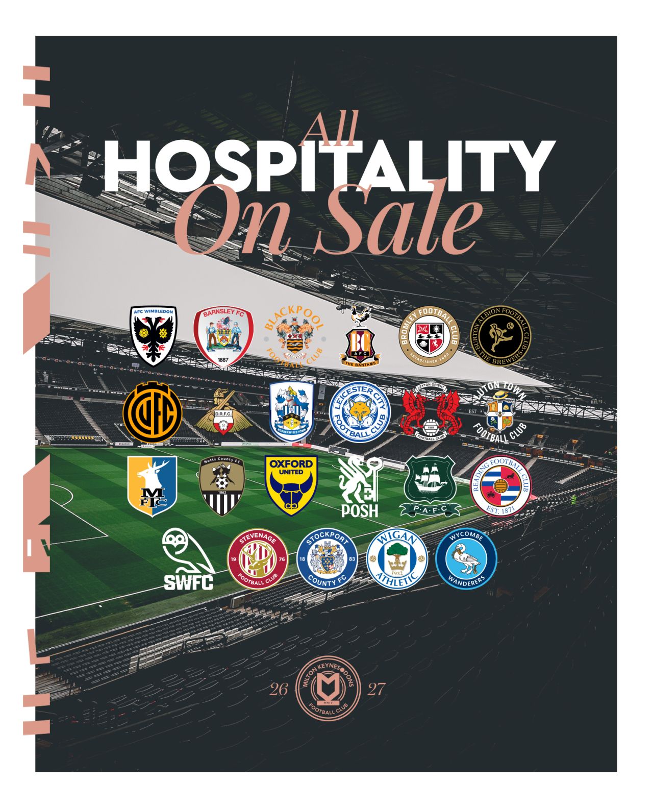 Hospitality | All League Matches Now On Sale | Northamptonshire Chamber of Commerce