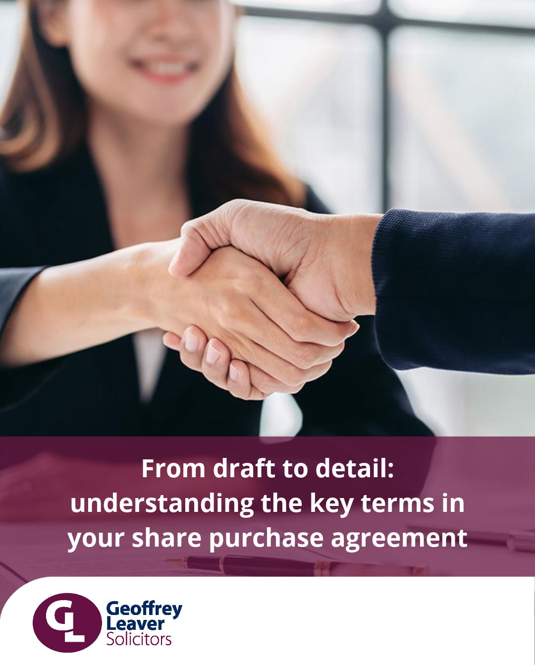From draft to detail: understanding the key terms in your share purchase agreement | Northamptonshire Chamber of Commerce